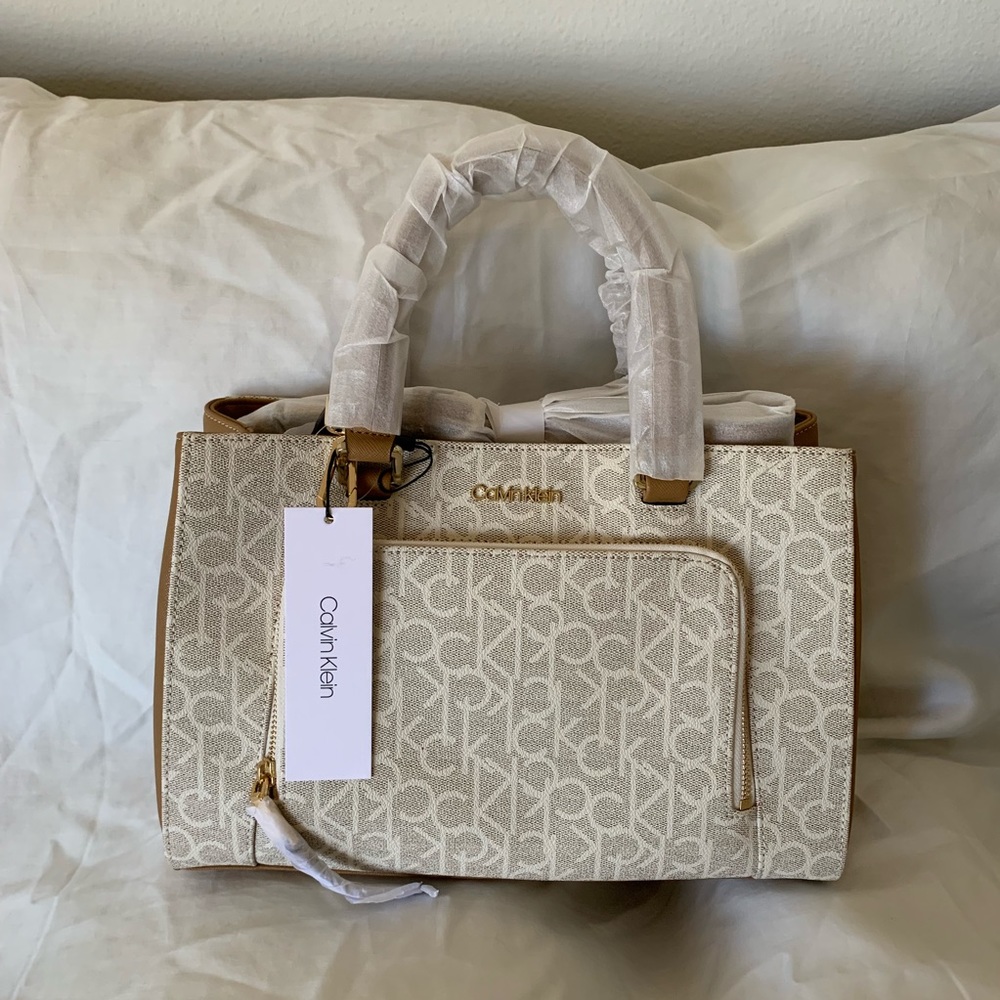‼️SOLD‼️ CK Hudson Monogram East/West Satchel